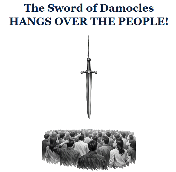 Preview of the Sword of Damocles poster